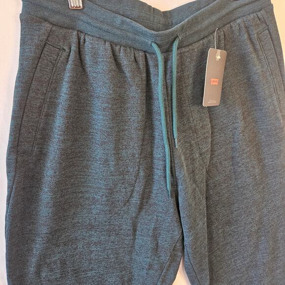 Levi's Pacific Jogger Sweatpants Drawstring Green Medium - Picture 2 of 10